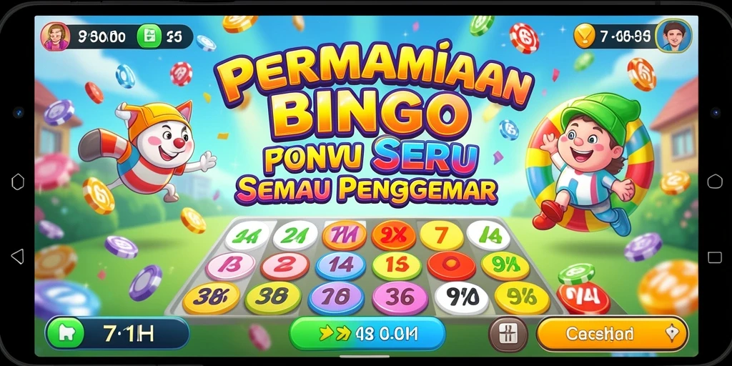 Gameplay Bingo yang seru dan interaktif dalam 71H.