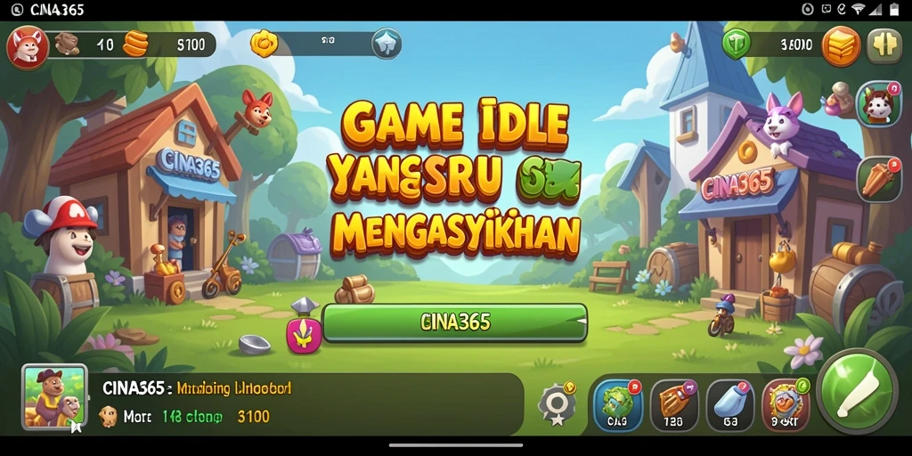 Tampilan gameplay CINA365 yang menarik dan mengasyikkan.