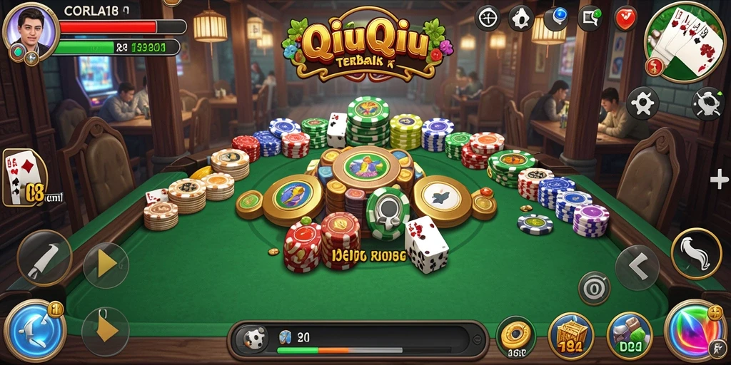 Screenshot gameplay QiuQiu di CORLA188 dengan tampilan menarik.