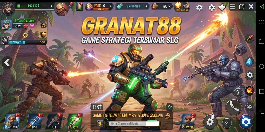 Tampilan menarik dari gameplay GRANAT88 yang penuh strategi.