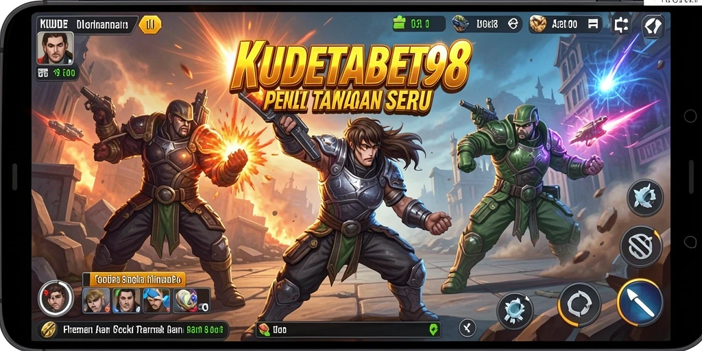 Tampilan seru dari gameplay KUDETABET98 dengan aksi mendebarkan.