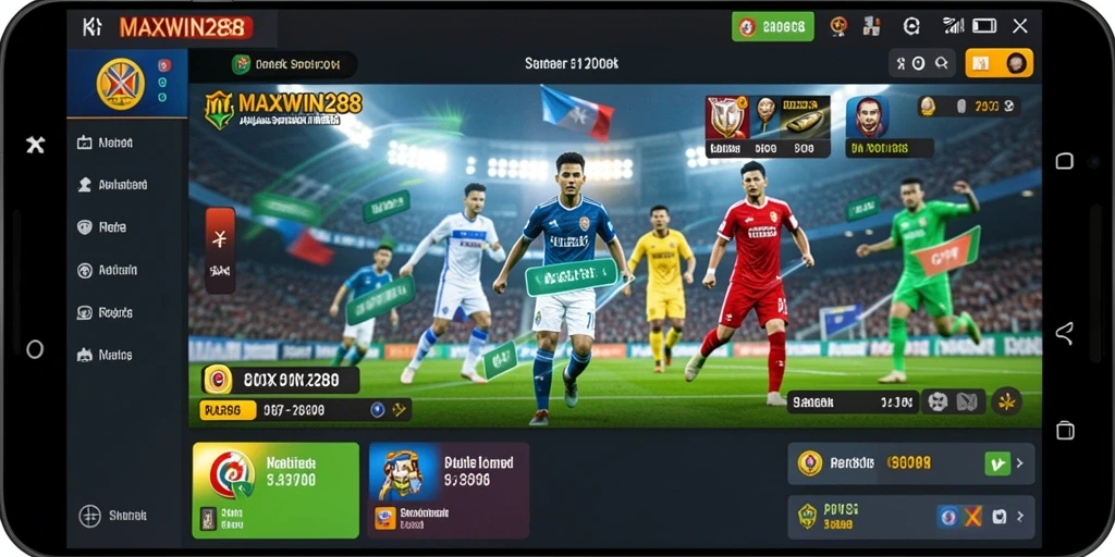 Tampilan gameplay menarik dari MAXWIN288 yang memudahkan taruhan.