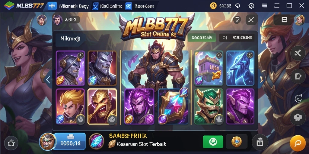 Tampilan grafis menarik dan gameplay slot yang mengasyikkan.