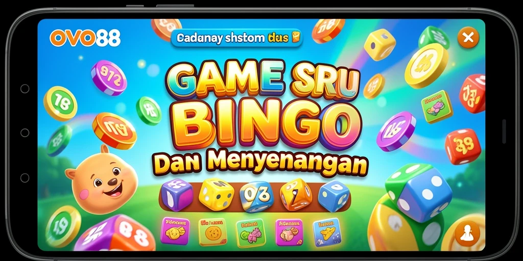 Screenshot OVO88 menampilkan suasana seru permainan Bingo yang memikat.