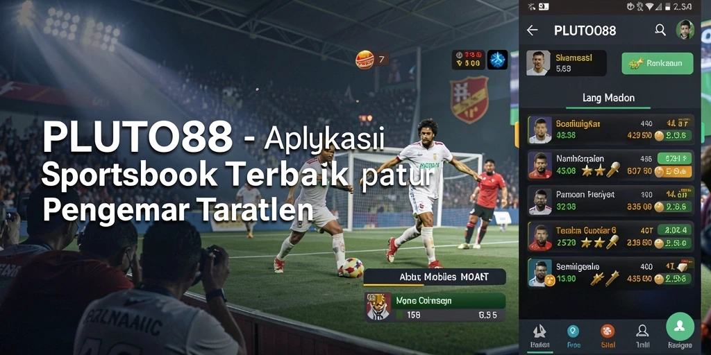 Tampilan gameplay taruhan olahraga yang dinamis dan interaktif.
