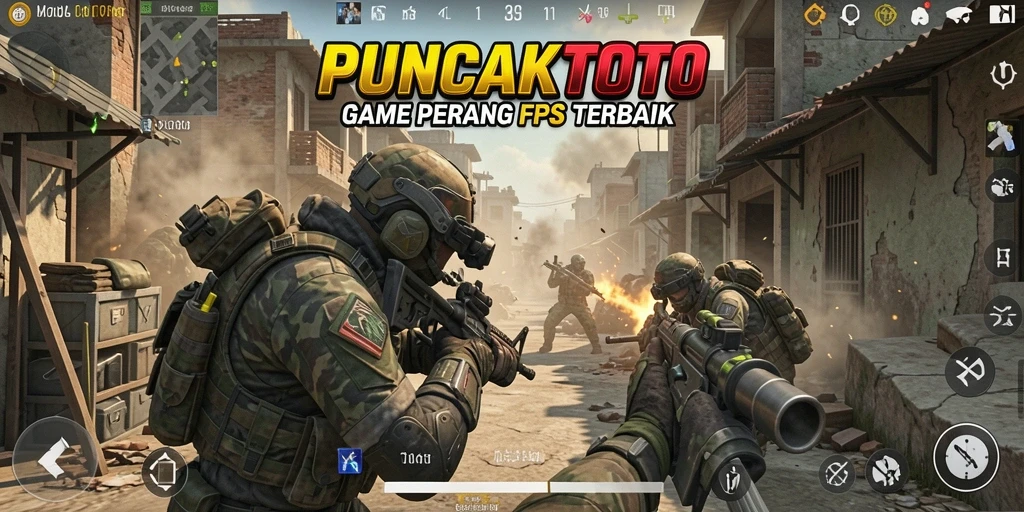 Tampilan gameplay PUNCAKTOTO yang seru dan menegangkan.