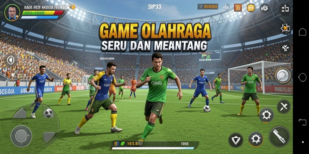 Tampilan gameplay SIP33 yang menarik dan dinamis.