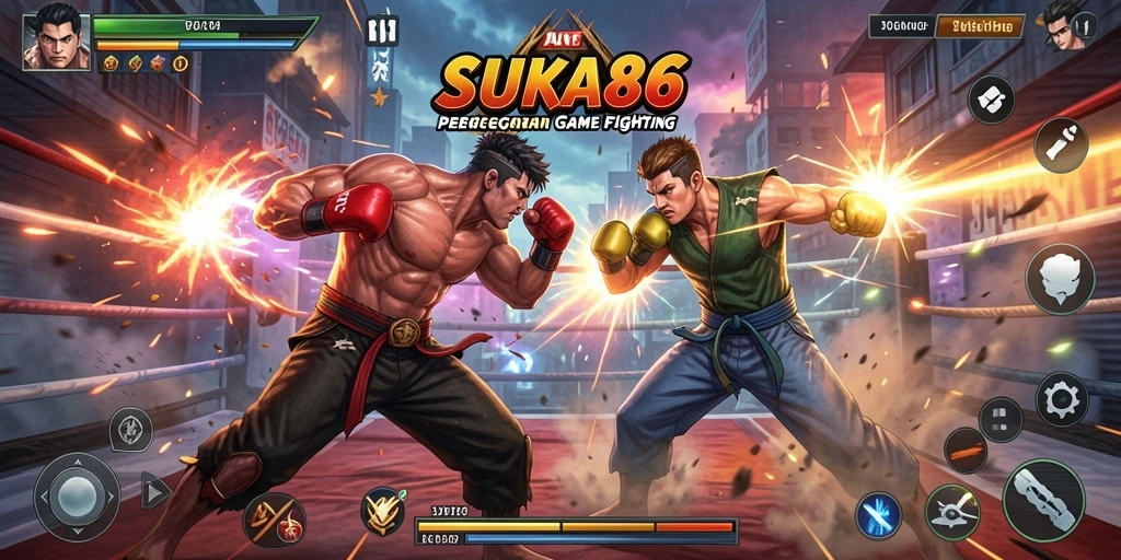 Gameplay Fighting yang intens dan menarik di SUKA86.